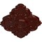 Ekena Millwork Piedmont Ceiling Medallion, Hand-Painted Brushed Mahogany, 37"W x 26"H x 1 3/8"P CM37X26PEBMF - alternate 4